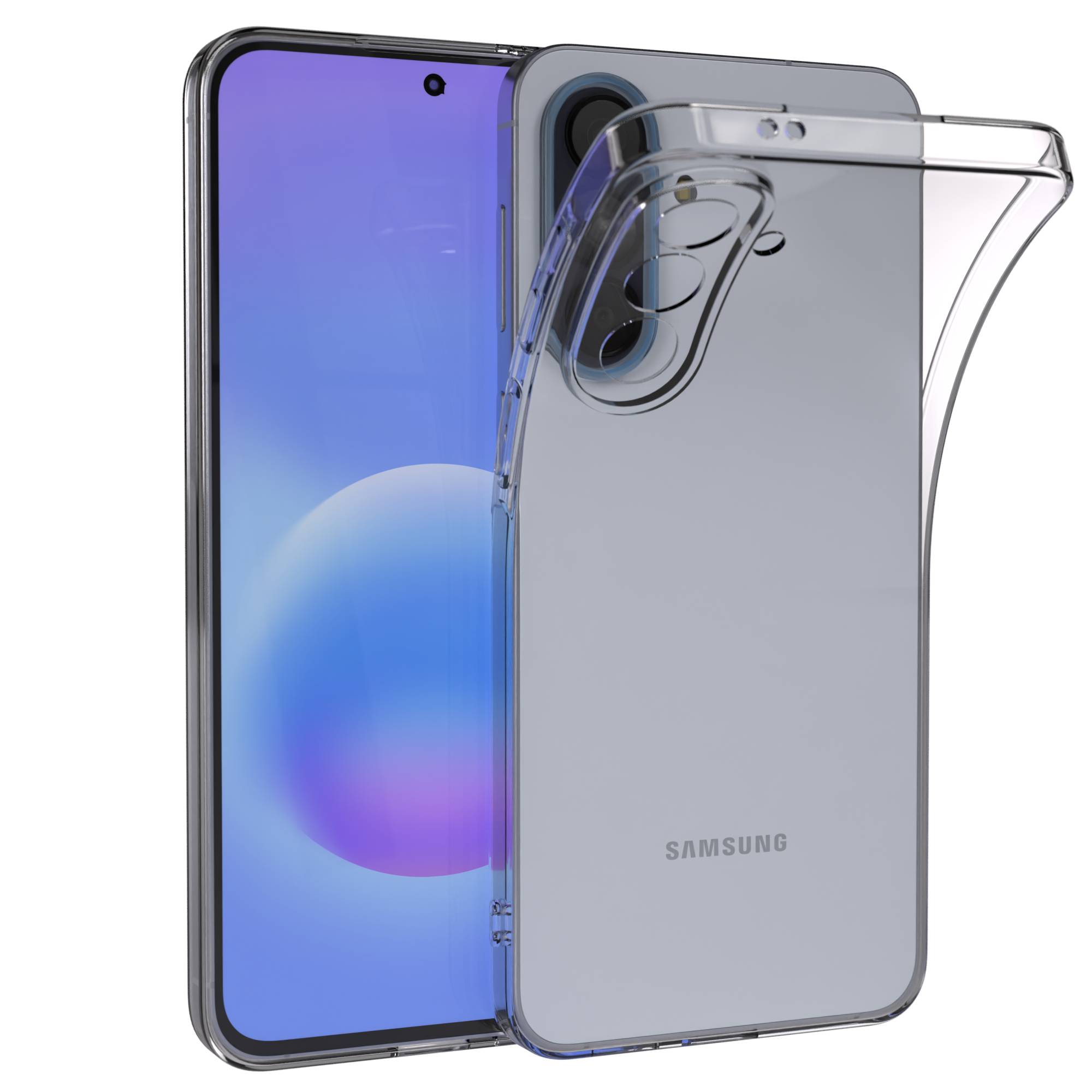Samsung Galaxy A57 transparente Slimcover Schutzhülle von EAZY CASE 
