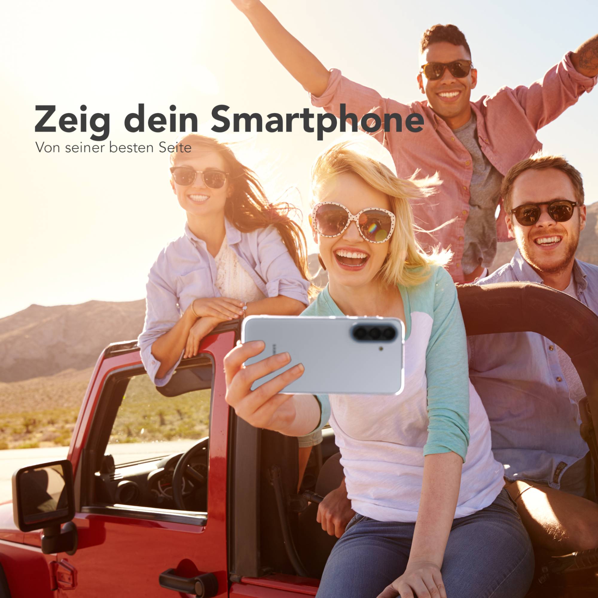 Samsung Galaxy A57 transparente Slimcover Schutzhülle von EAZY CASE 
