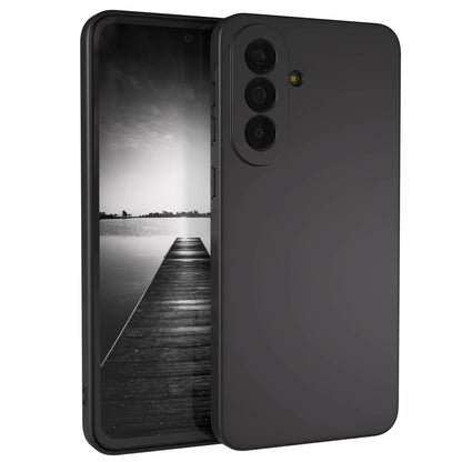 Samsung Galaxy A37 transparente Silikon Schutzhülle mit Fotofach 