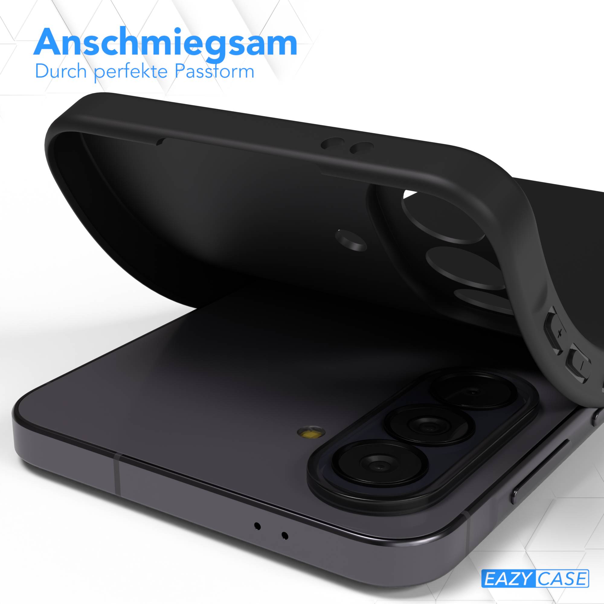 Samsung Galaxy A57 transparente Slimcover Schutzhülle von EAZY CASE 