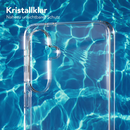 Samsung Galaxy A37 transparente Silikonhülle mit Kameraschutz von EAZY CASE 