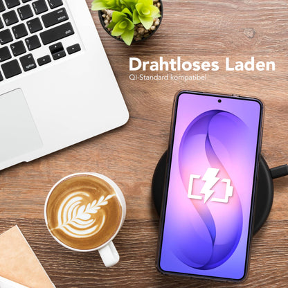 Samsung Galaxy S26 Plus transparente Silikonhülle mit Kameraschutz EAZY CASE 