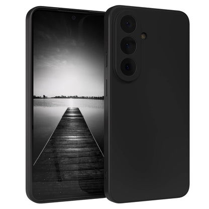Samsung Galaxy S26 Silikonhülle mit Kameraschutz und transparentem Design 