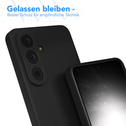 Samsung Galaxy S26 Silikonhülle mit Kameraschutz und transparentem Design 