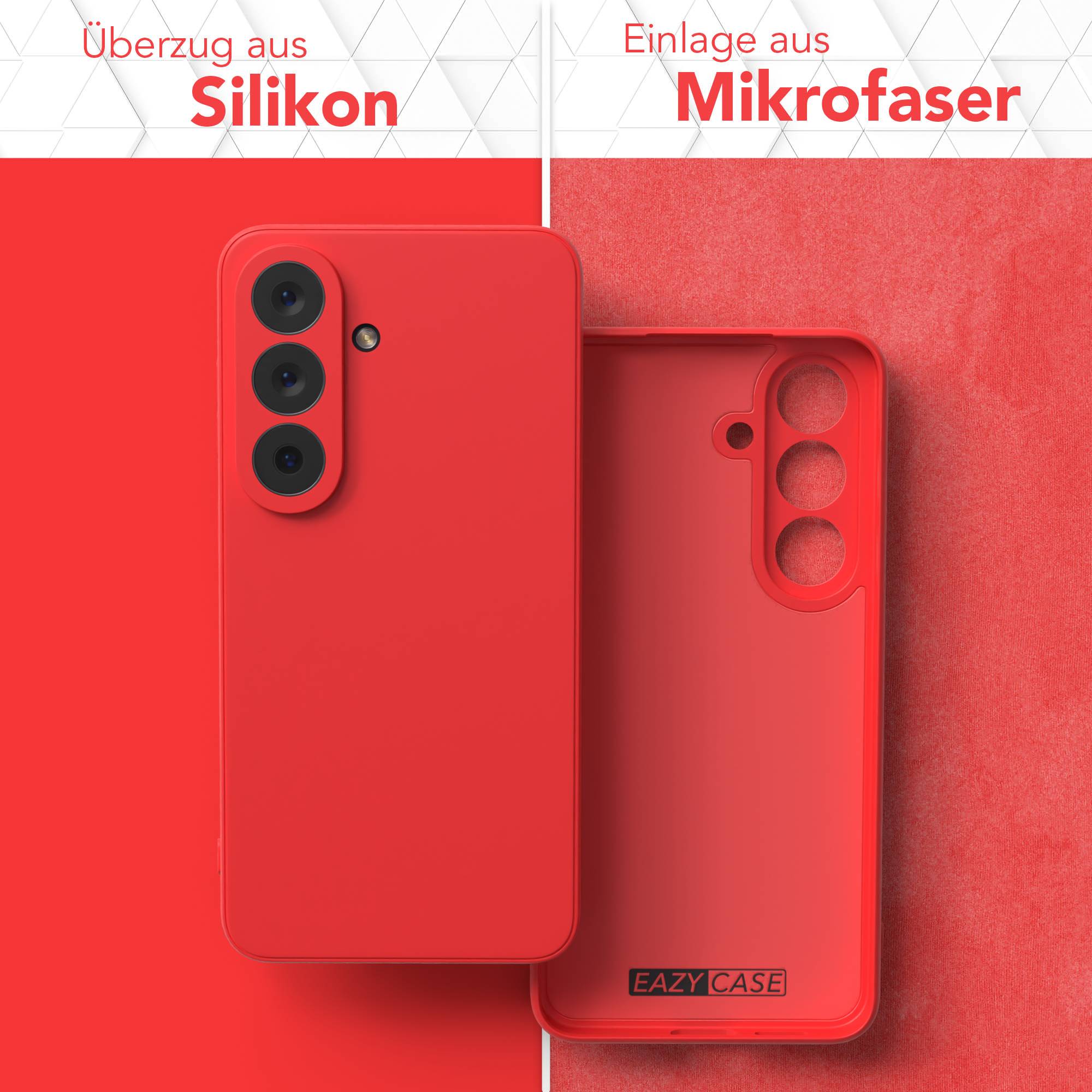 Samsung Galaxy S26 Silikonhülle mit Kameraschutz und transparentem Design 