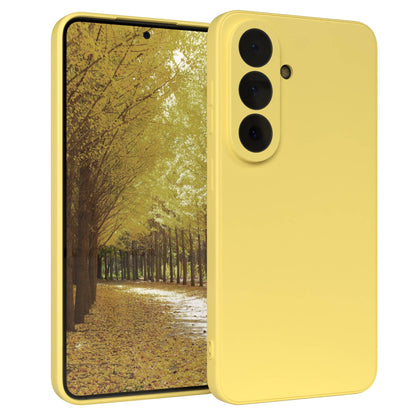 Samsung Galaxy S26 Silikonhülle mit Kameraschutz und transparentem Design 