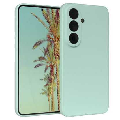 Samsung Galaxy S26 Silikonhülle mit Kameraschutz und transparentem Design 