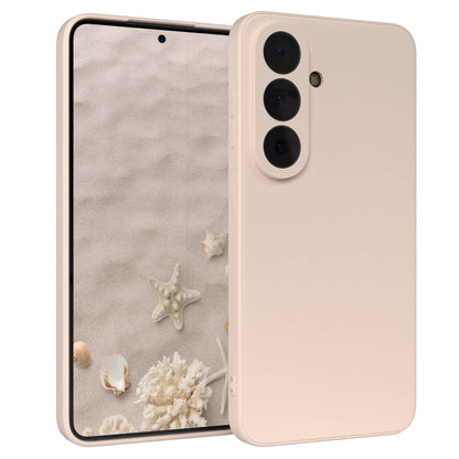 Samsung Galaxy S26 Silikonhülle mit Kameraschutz und transparentem Design 