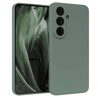 Samsung Galaxy S26 Silikonhülle mit Kameraschutz und transparentem Design 