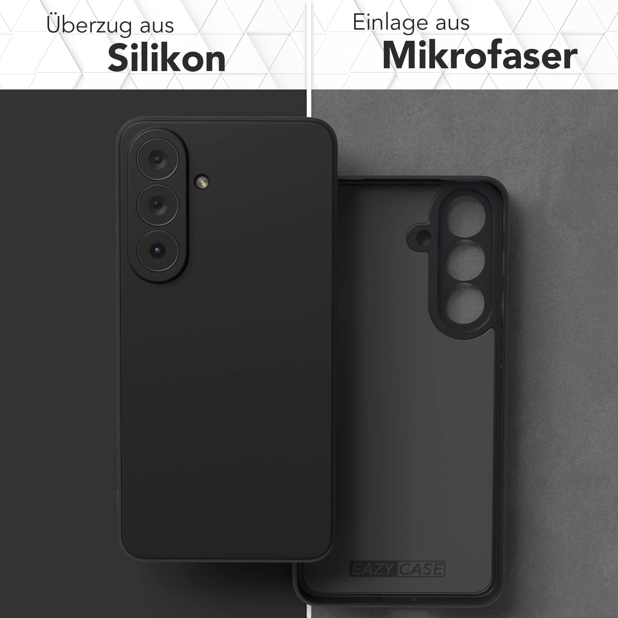 Samsung Galaxy S26 Plus transparente Silikonhülle mit Kameraschutz EAZY CASE 