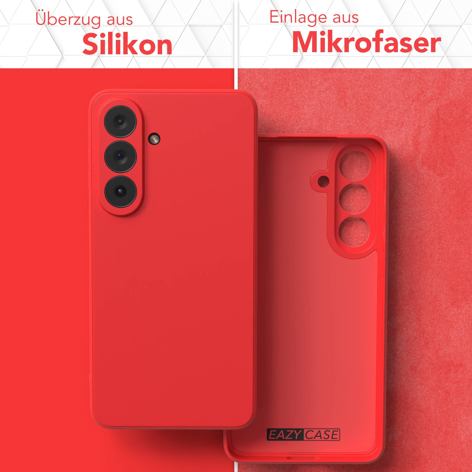 Samsung Galaxy S26 Plus transparente Silikonhülle mit Kameraschutz EAZY CASE 