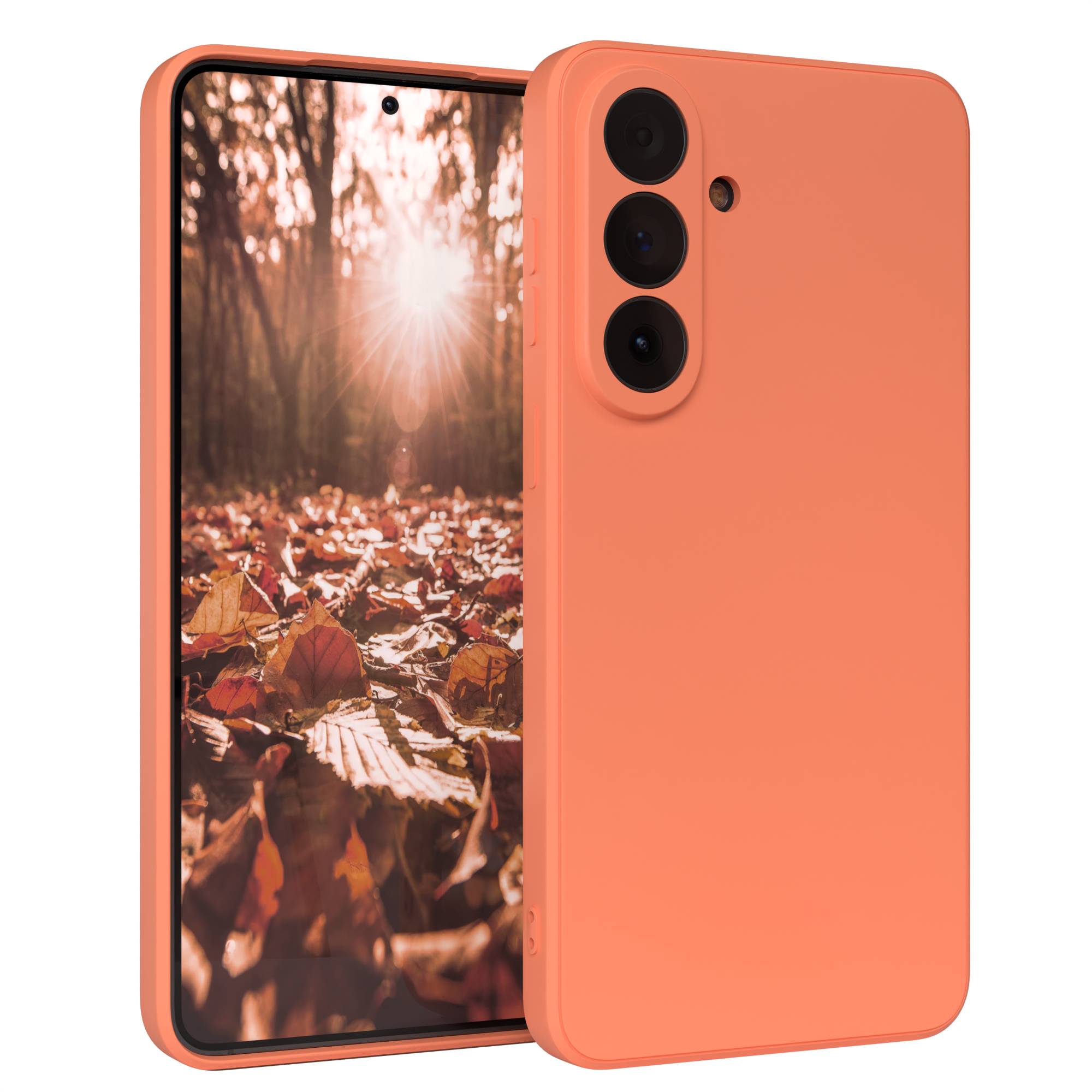 Samsung Galaxy S26 Plus transparente Silikonhülle mit Kameraschutz EAZY CASE 