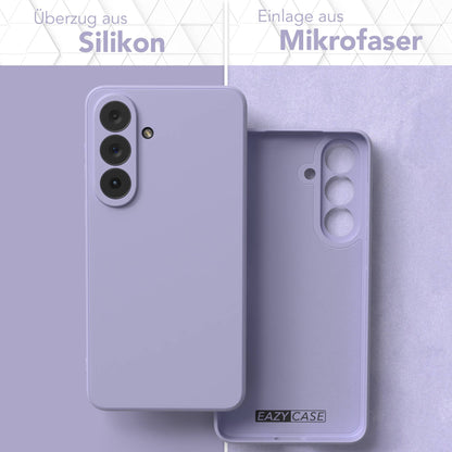 Samsung Galaxy S26 Plus transparente Silikonhülle mit Kameraschutz EAZY CASE 