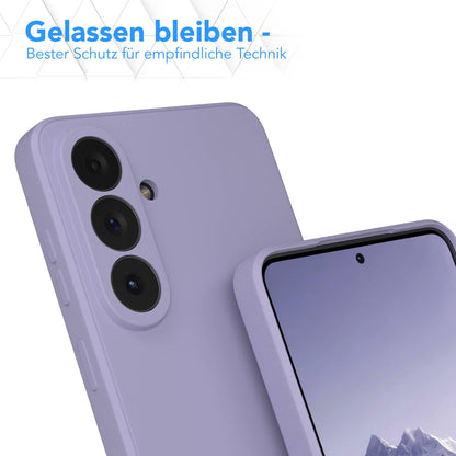 Samsung Galaxy S26 Plus transparente Silikonhülle mit Kameraschutz EAZY CASE 