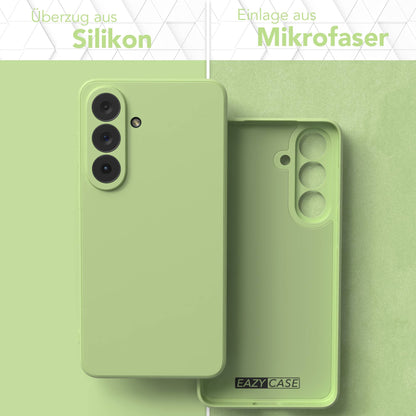 Samsung Galaxy S26 Plus transparente Silikonhülle mit Kameraschutz EAZY CASE 