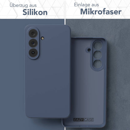 Samsung Galaxy S26 Plus transparente Silikonhülle mit Kameraschutz EAZY CASE 