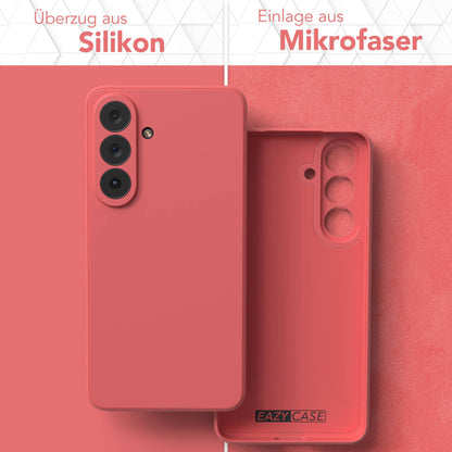 Samsung Galaxy S26 Plus transparente Silikonhülle mit Kameraschutz EAZY CASE 