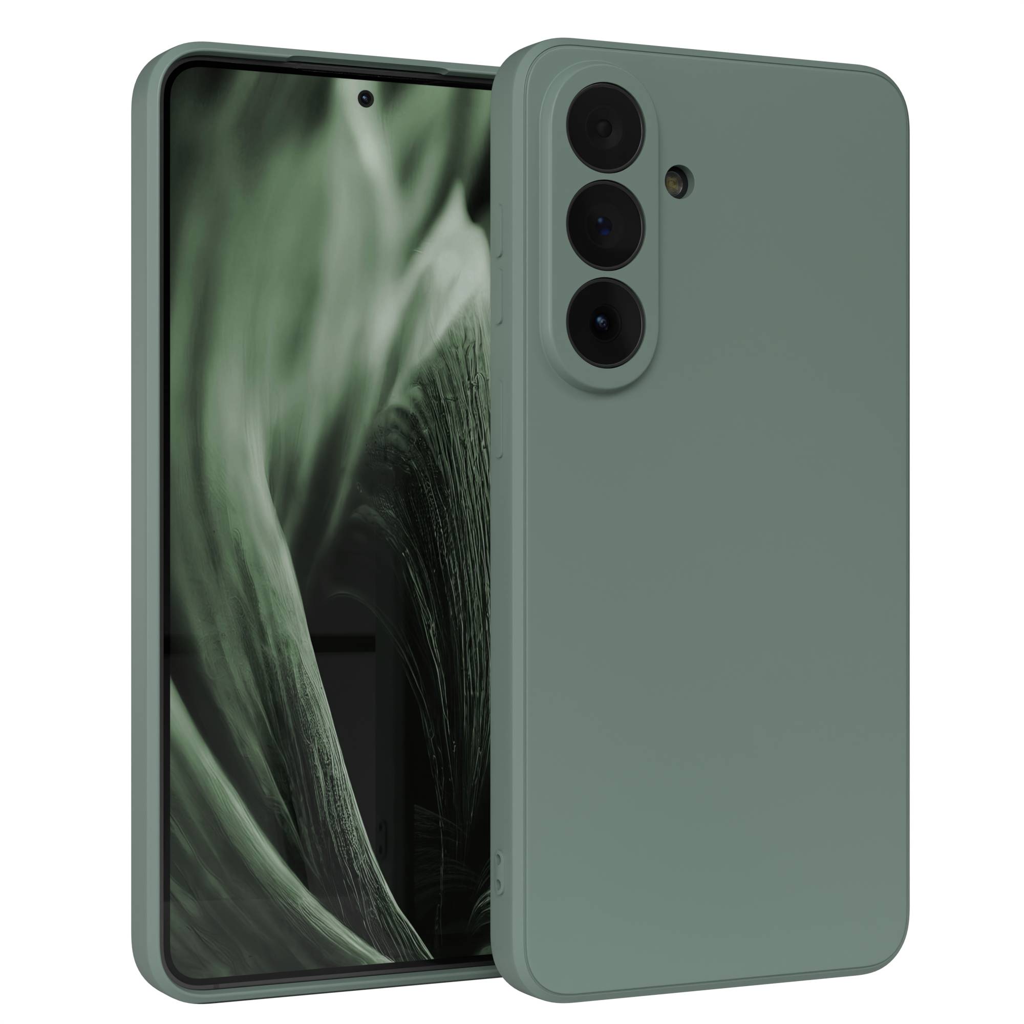 Samsung Galaxy S26 Plus transparente Silikonhülle mit Kameraschutz EAZY CASE 