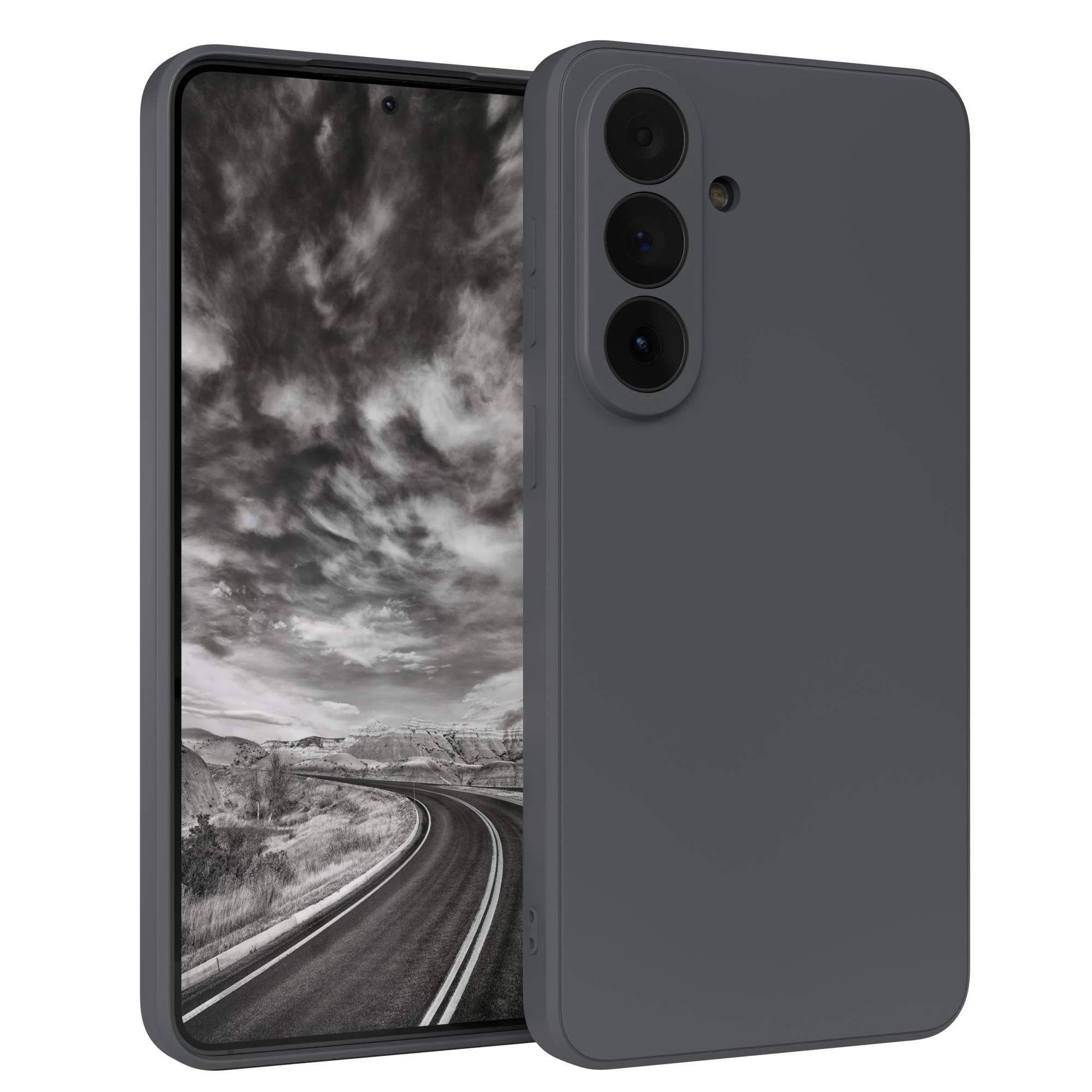 Samsung Galaxy S26 Plus transparente Silikonhülle mit Kameraschutz EAZY CASE 