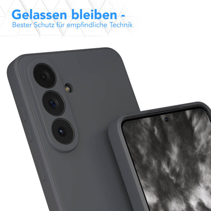 Samsung Galaxy S26 Plus transparente Silikonhülle mit Kameraschutz EAZY CASE 