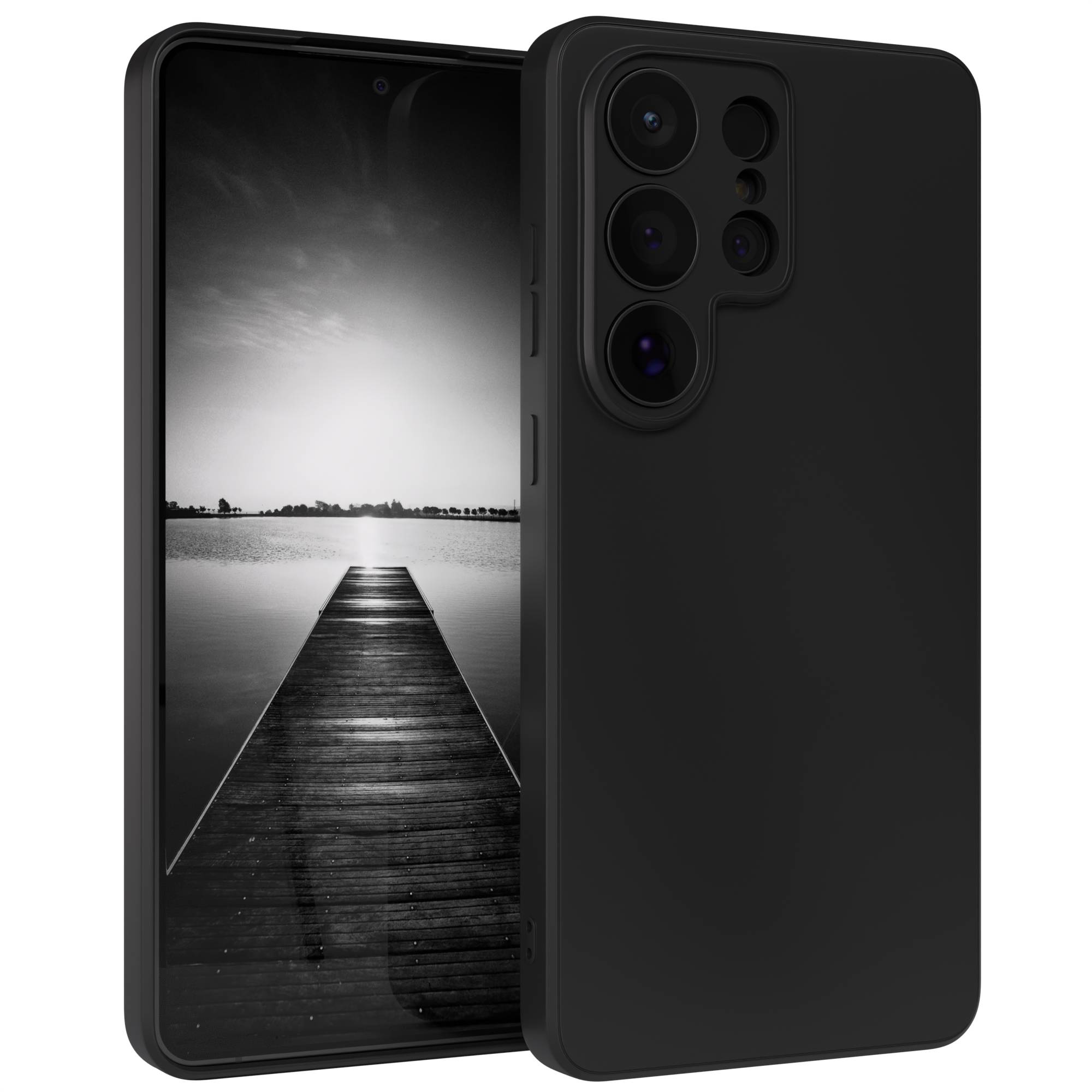 Samsung Galaxy S26 Ultra Silikonhülle transparent mit Kameraschutz EAZY CASE 