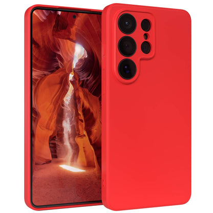 Samsung Galaxy S26 Ultra Silikonhülle transparent mit Kameraschutz EAZY CASE 