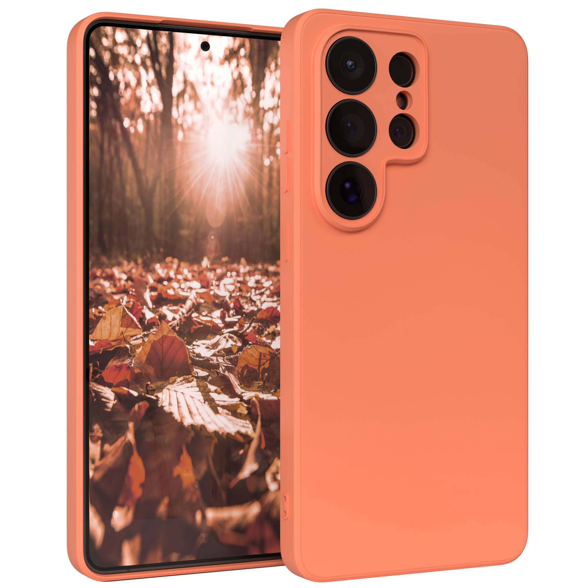Samsung Galaxy S26 Ultra Silikonhülle transparent mit Kameraschutz EAZY CASE 