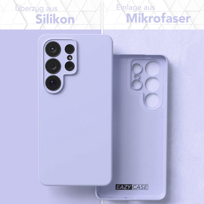 Samsung Galaxy S26 Ultra Silikonhülle transparent mit Kameraschutz EAZY CASE 