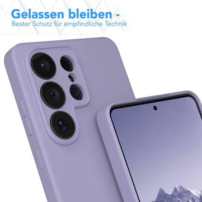 Samsung Galaxy S26 Ultra Silikonhülle transparent mit Kameraschutz EAZY CASE 