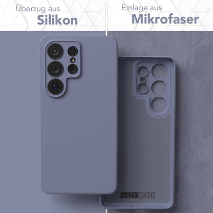 Samsung Galaxy S26 Ultra Silikonhülle transparent mit Kameraschutz EAZY CASE 