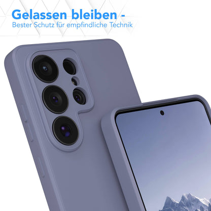 Samsung Galaxy S26 Ultra Silikonhülle transparent mit Kameraschutz EAZY CASE 