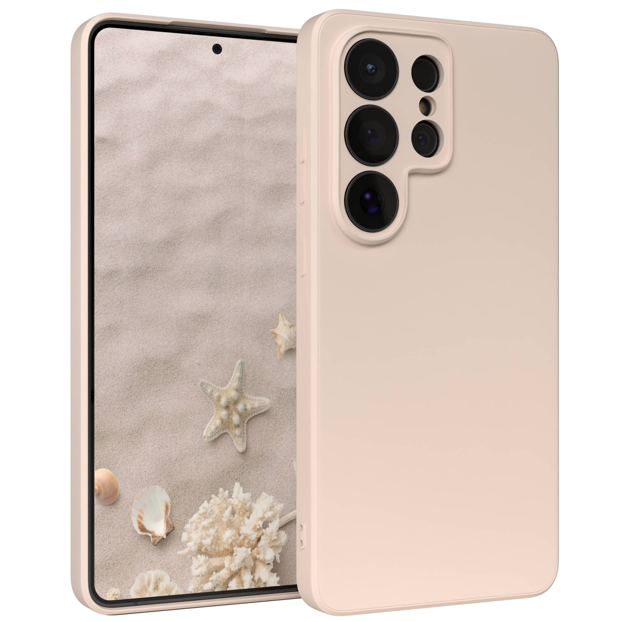 Samsung Galaxy S26 Ultra Silikonhülle transparent mit Kameraschutz EAZY CASE 