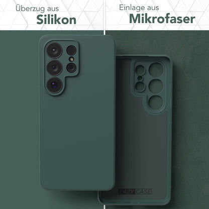 Samsung Galaxy S26 Ultra Silikonhülle transparent mit Kameraschutz EAZY CASE 