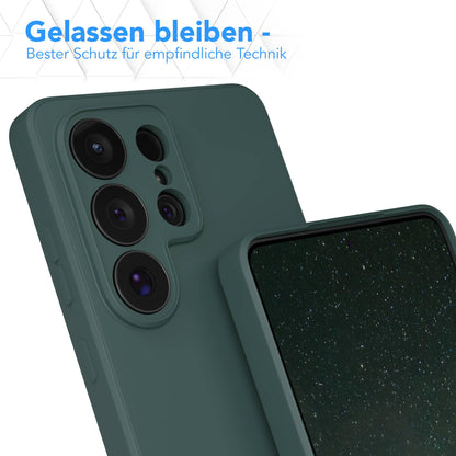 Samsung Galaxy S26 Ultra Silikonhülle transparent mit Kameraschutz EAZY CASE 