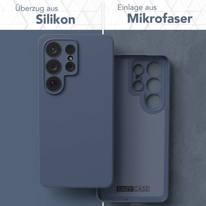 Samsung Galaxy S26 Ultra Silikonhülle transparent mit Kameraschutz EAZY CASE 