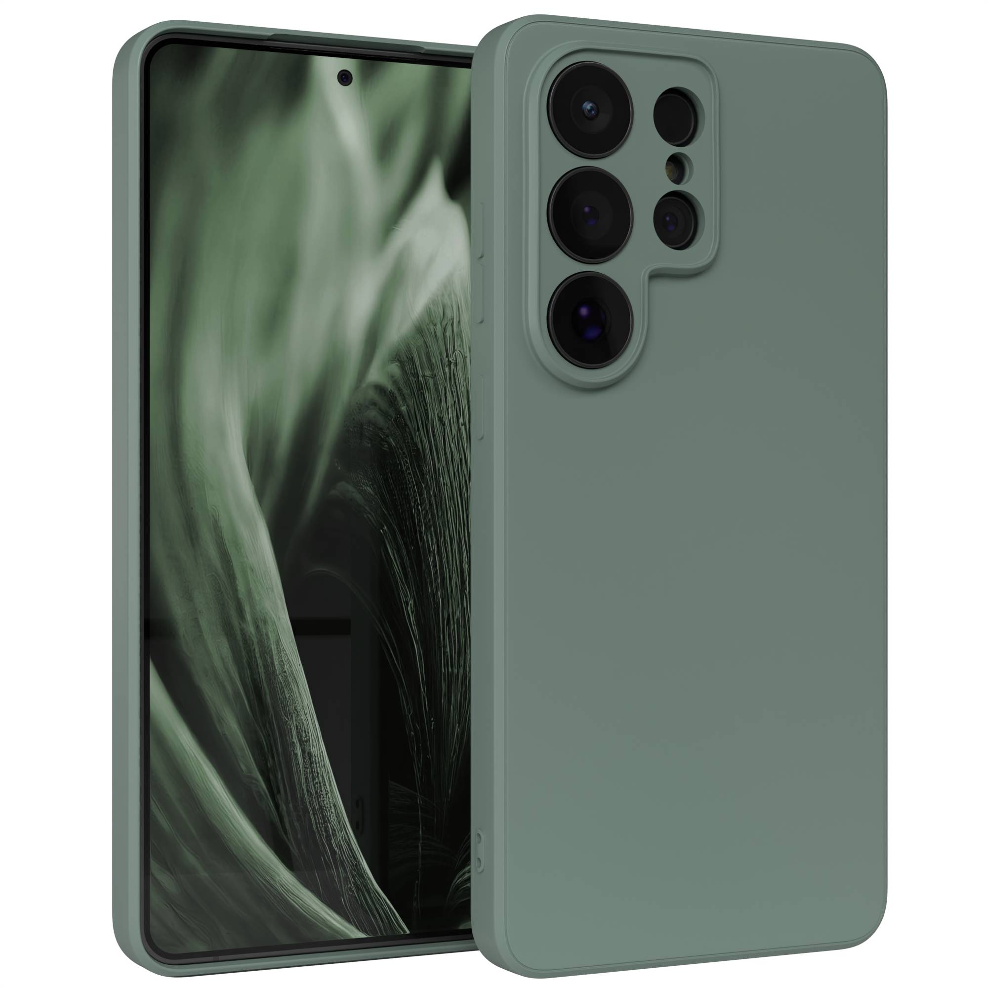 Samsung Galaxy S26 Ultra Silikonhülle transparent mit Kameraschutz EAZY CASE 