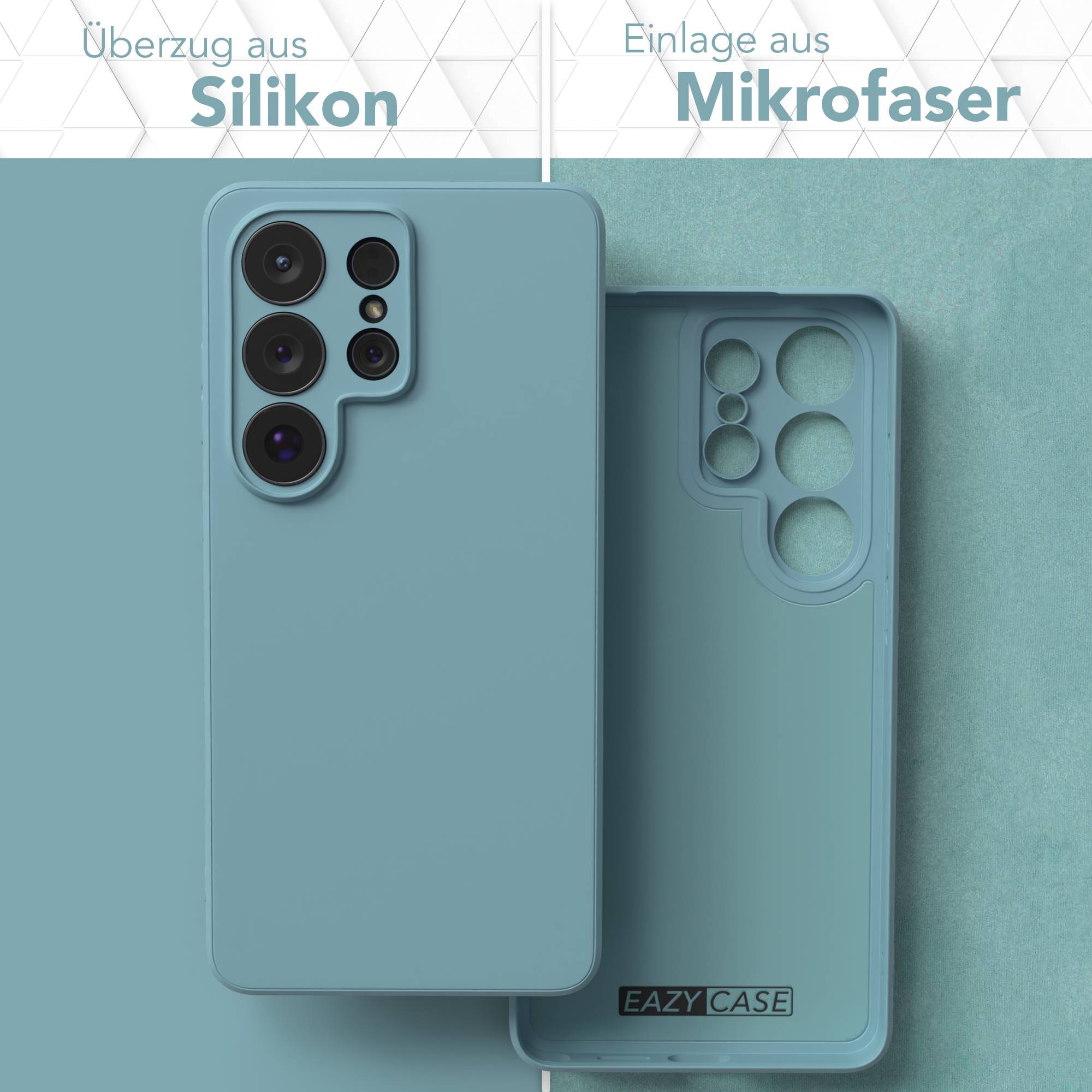 Samsung Galaxy S26 Ultra Silikonhülle transparent mit Kameraschutz EAZY CASE 