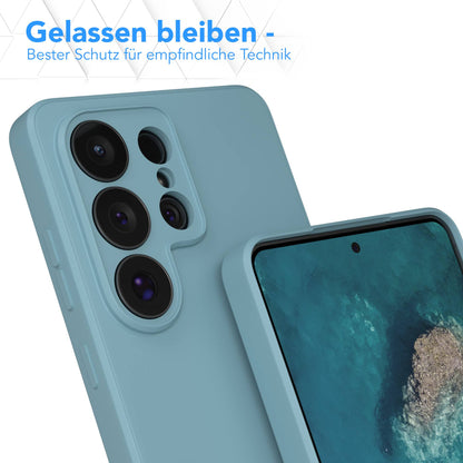 Samsung Galaxy S26 Ultra Silikonhülle transparent mit Kameraschutz EAZY CASE 