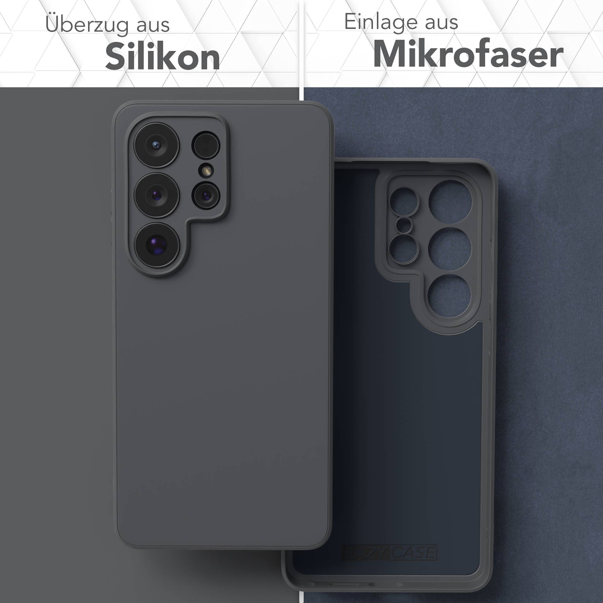 Samsung Galaxy S26 Ultra Silikonhülle transparent mit Kameraschutz EAZY CASE 