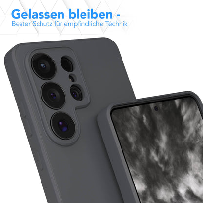 Samsung Galaxy S26 Ultra Silikonhülle transparent mit Kameraschutz EAZY CASE 