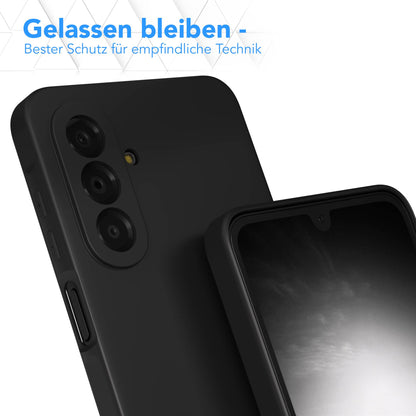 Samsung Galaxy A17 transparente Silikonhülle mit Kameraschutz von EAZY CASE 