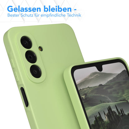 Samsung Galaxy A17 transparente Silikonhülle mit Kameraschutz von EAZY CASE 