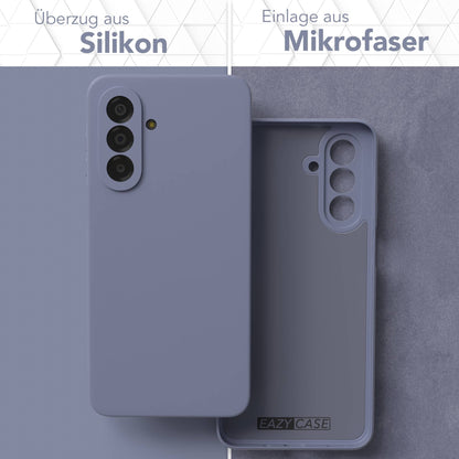 Samsung Galaxy A17 transparente Silikonhülle mit Kameraschutz von EAZY CASE 