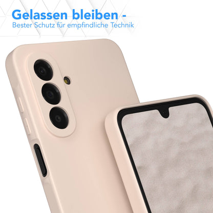 Samsung Galaxy A17 transparente Silikonhülle mit Kameraschutz von EAZY CASE 