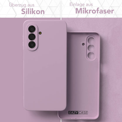 Samsung Galaxy A17 transparente Silikonhülle mit Kameraschutz von EAZY CASE 