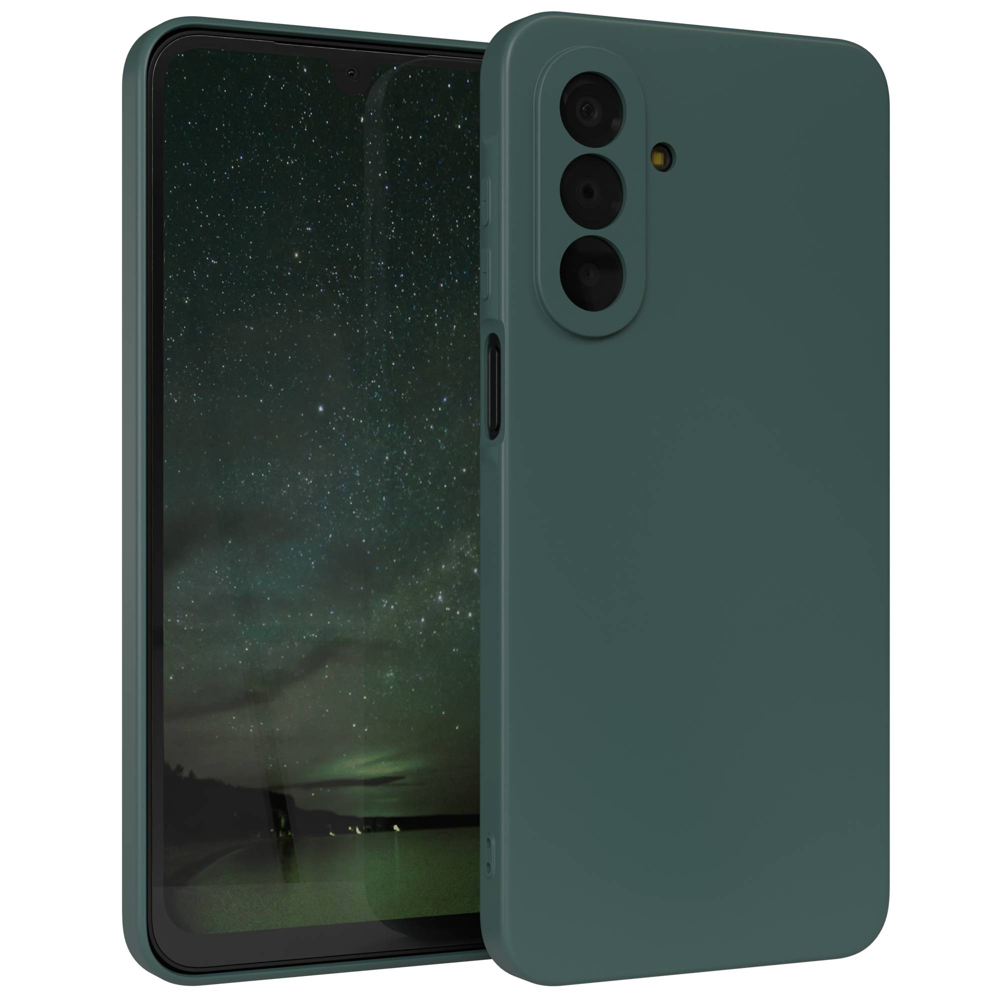 Samsung Galaxy A17 transparente Silikonhülle mit Kameraschutz von EAZY CASE 