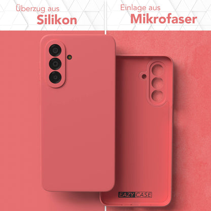 Samsung Galaxy A17 transparente Silikonhülle mit Kameraschutz von EAZY CASE 