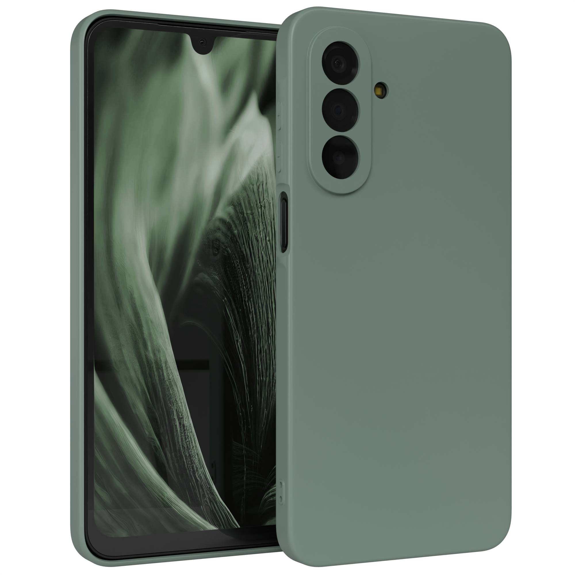 Samsung Galaxy A17 transparente Silikonhülle mit Kameraschutz von EAZY CASE 