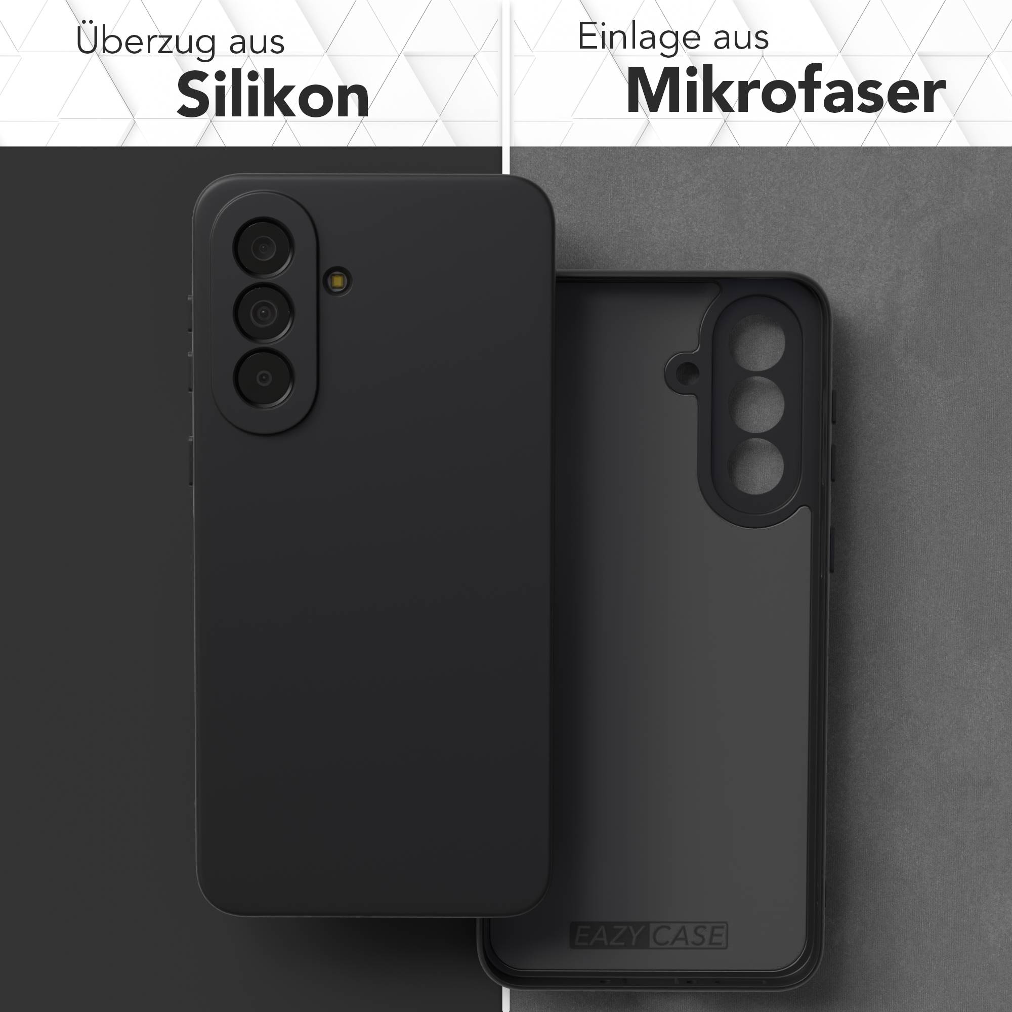 Samsung Galaxy A37 transparente Silikonhülle mit Kameraschutz von EAZY CASE 