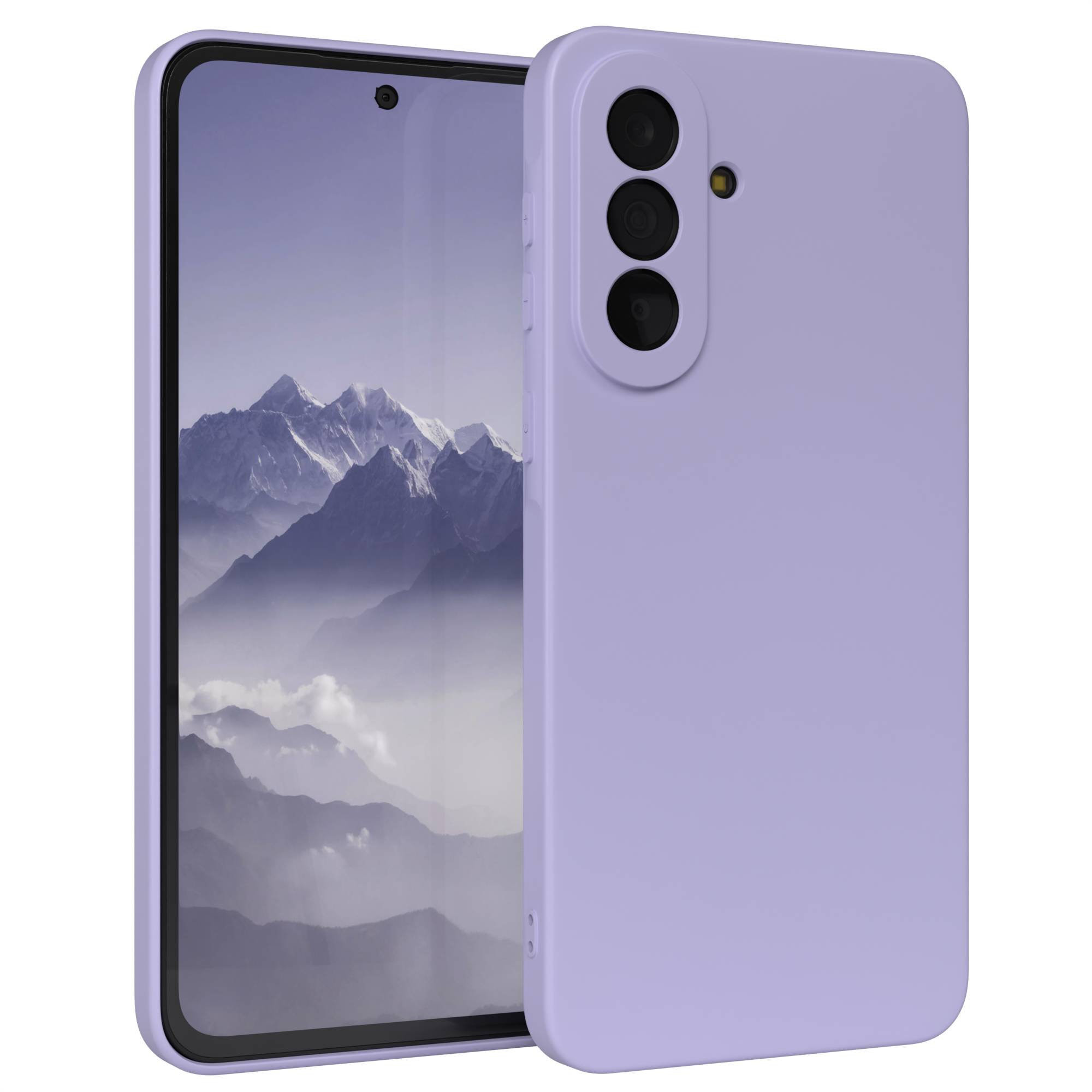 Samsung Galaxy A37 transparente Silikonhülle mit Kameraschutz von EAZY CASE 